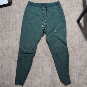 Nike Men's Teal Track Pants Size Small